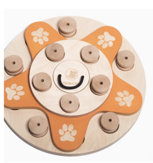 Dog's Flower Interactive Puzzle